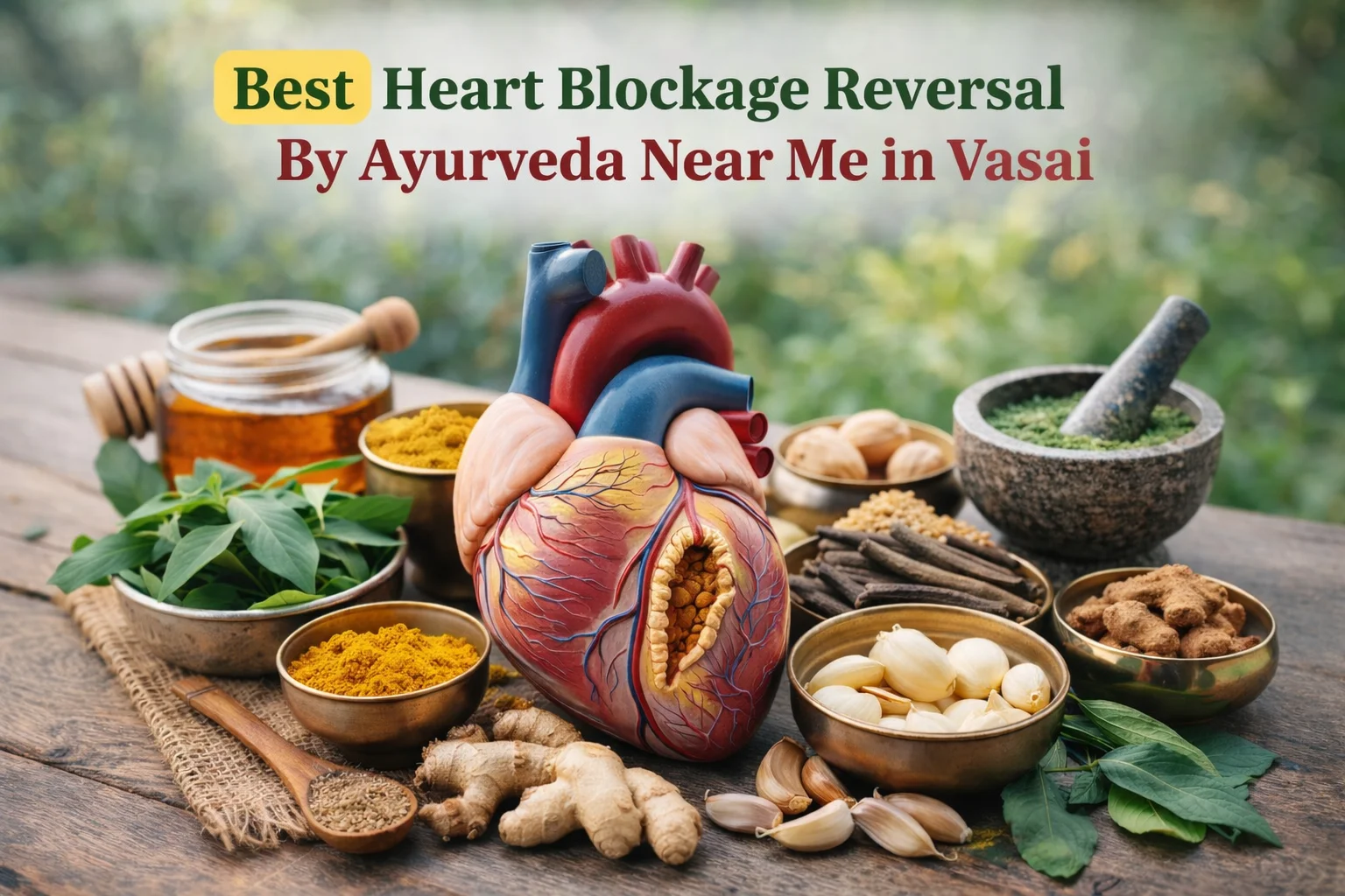 Best Heart Blockage Reversal By Ayurveda Near me in Vasai