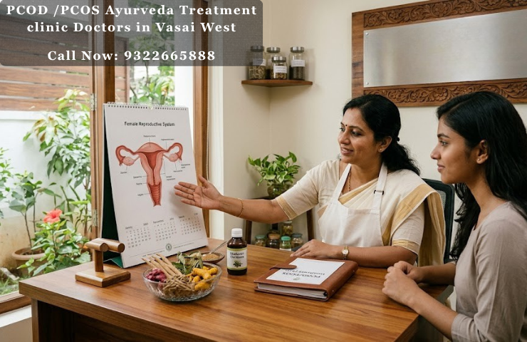PCOD /PCOS Ayurveda Treatment clinic Doctors in Vasai West