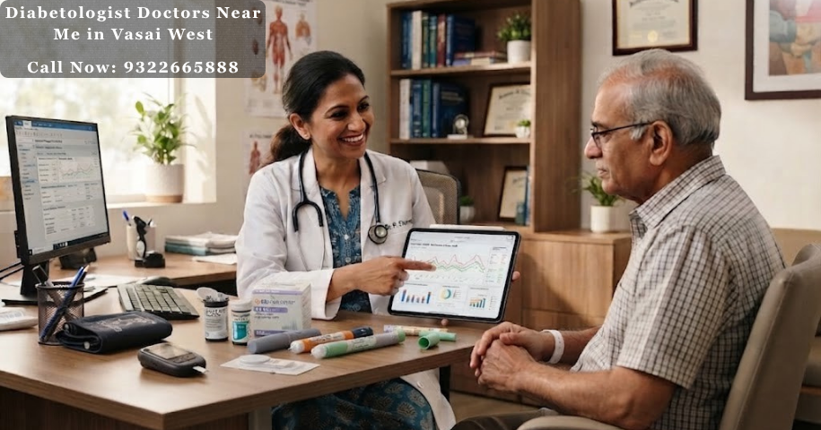 Diabetologist Doctors Near Me in Vasai West