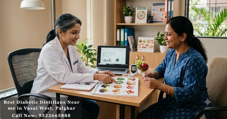Best Diabetic Dietitians Near me in Vasai West, Palghar
